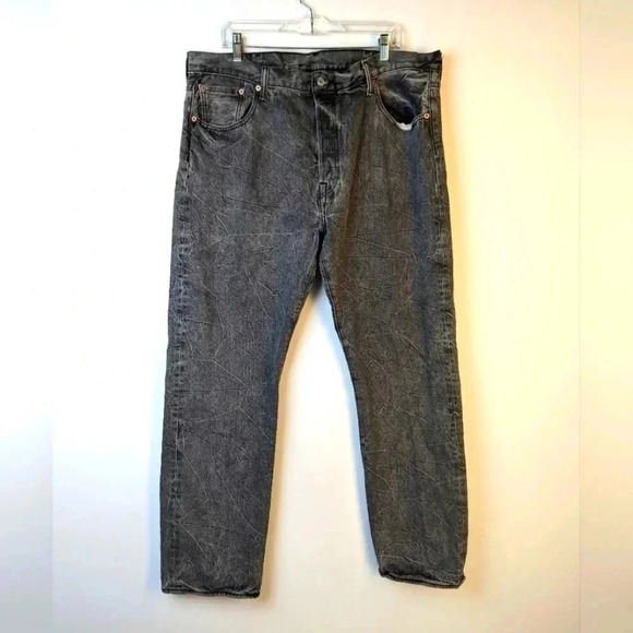 Levi's 501 Black Jeans - 40 x 32 - Picture 1 of 5